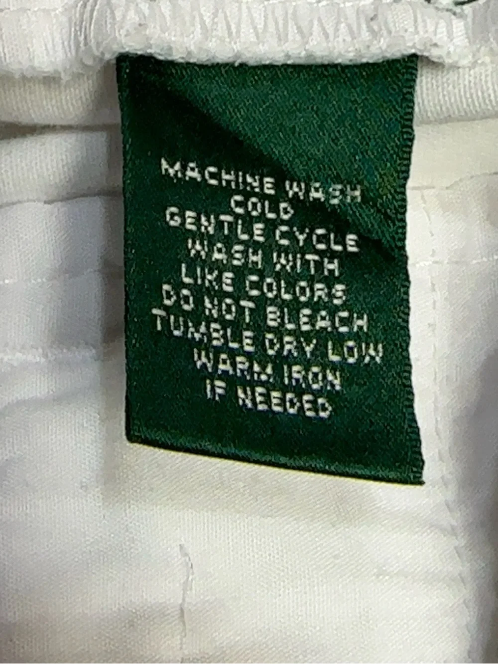 Lauren Ralph Lauren White Bermuda Shorts Size 6 Cotton Stretch Classic Preppy - Picture 6 of 7